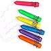 Dazzling Toys Shuttle Pens-Retractable Multicolor 12 Mini Ballpoint Pen–Nurse Pens –Cute School Supplies –Colored Pens for Note Taking –10 Color Changing Pens -Gel Pens for Adult Coloring Book–12 Pcs