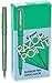 PILOT Razor Point Fine Line Marker Stick Pens, Ultra-Fine Point (0.3mm) Green Ink, 12-Pack (11007)