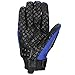 ILM Alloy Steel Bicycle Motorcycle Motorbike Powersports Racing Gloves Touchscreen (L, Blue) Model 10C