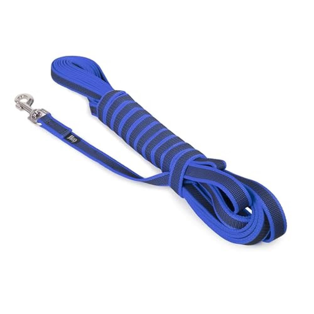 Color & Gray Super-Grip Leash with Handle, 20 mm x 10 m, Blue-Gray