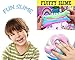 Sisland Rainbow Fluffy Slime Floam Jumbo Colorful Slime, Stress Relief Putty Toy for Kids Boys and Girls, Non-Sticky Stretchy Scented 7 OZ
