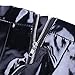 YiZYiF Mens Wetlook Faux Leather Lace up Shorts Pants Jockstrap Underwear, XX-Large(waistline 35.0 inches/88cm), Black