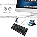 Bluetooth Keyboard,bluebyte Multi Device Wireless Keyboard,Fast Connect and BLE Multi-Device Keyboard for iPhone,iPad Air, iPad Pro, iPad Mini, MacBook,Galaxy Tabs,Windows PC. (Balck)