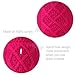 PUPTECK Classic Cable Knit Dog Sweater - Pet Turtleneck Coat Puppy Winter Clothes Pink Large