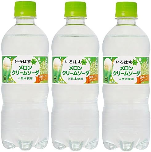 Amazon い ろ は す メロンクリームソーダ Pet 515ml 3本 炭酸水 通販