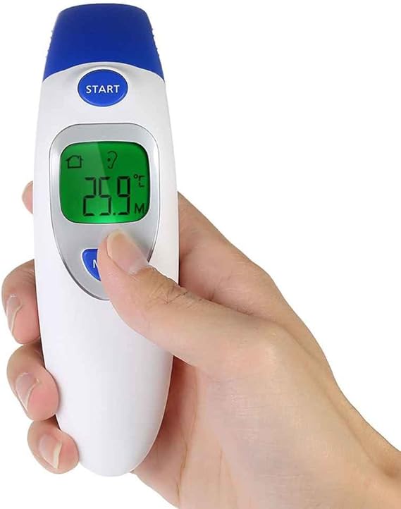 Kongnijiwa EFT161 LCDDigitalThermometer InfrarotStirnOhr