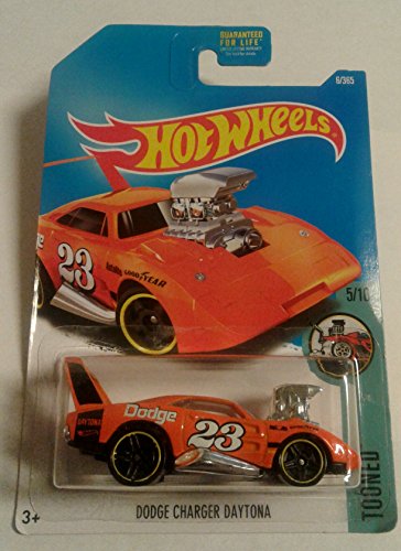 Hot Wheels, 2017 Tooned, Dodge Charger Daytona [Orange] 6/365