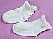 EPEIUS Baby-Girls Non Slip Ruffle Frilly Ankle Socks Pointelle (Pack of 3) White S 0-12 Months