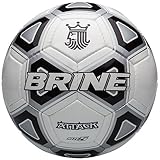 Brine Attack Soccer Ball, Black, Size 5