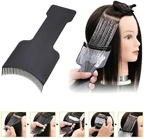Professional Fashion Hairdressing Hair Applicator Brush Dispensing Salon Hair Coloring Dyeing Pick Color Board Hair Styling Tool (s)