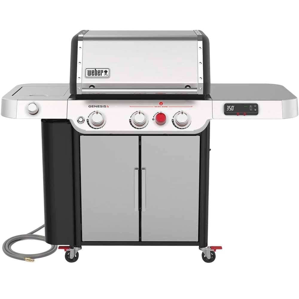 Photo 1 of *****************MISSING PARTS-FOR PARTS ONLY******************
Weber Genesis SX-335 Natural Gas Smart Grill, Stainless Steel