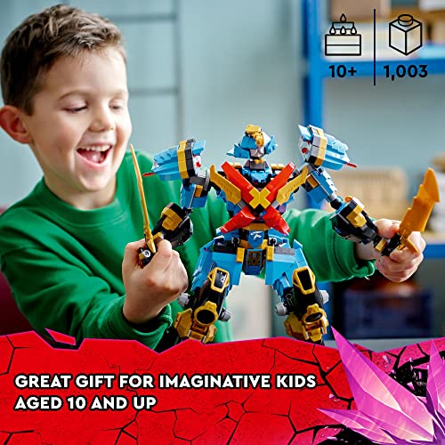 LEGO NINJAGO Nya's Samurai X MECH Action Figure, 71775 Robot Ninja Toy