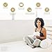 Rio Home Fashions Sleep Yoga Shoulder Posture Cushion - White