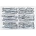 Sutemribor 48Pcs 6 Sizes Heavy Duty Zinc Plated Steel Molly Bolt Hollow Drive Wall Anchor Screws Assortment Kit for Drywall, Plaster and Tile
