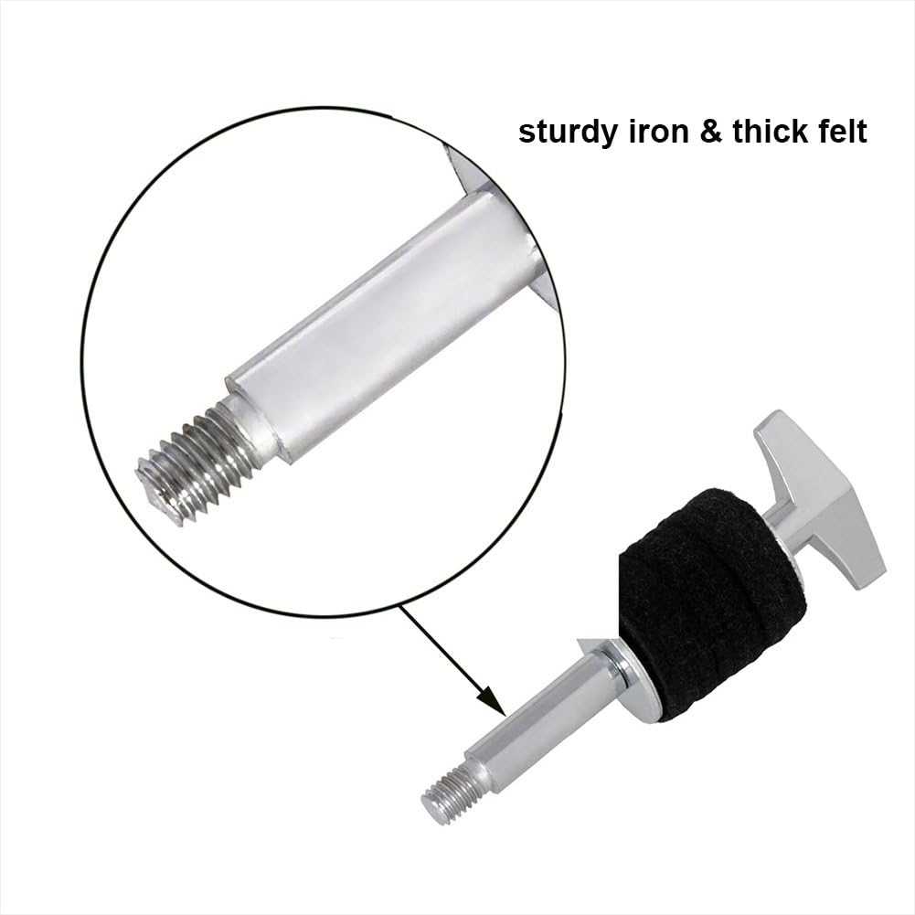 Tbest Cymbal Stacker, 4 Inch Mini Metal Cymbal Stacker Attachment Percussion Instruments Drum Parts Accessory - Image 5