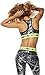 Zumba Womens Hyper Melt Metallic V Bra