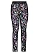 Jojo Siwa (833324WAL) Girls Bow Print Legging in Black, 10/12