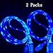 ZMD 2 Packs! Led light up Micro charger cable led light micro usb cable led Luminous Micro USB cable for Samsung galaxy s7 s6 edge ,LG ,HTC,SONY XPERIA (Blue)