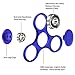 easyDecor EDC Tri Fidget Spinner Hand Toy Stress Reducer Focus Toy Relieves Boredom Guarantee 3 min + Spin Time(Blue)