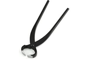 Bonsai Concave Cutters, 205mm Manganese Steel Alloy Cutter Round Edge Bonsai Root Tools Heavy Duty Branch Pruning for Gardeni