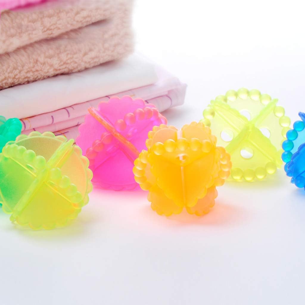 Xingqianru 24 Loaded Laundry Balls Decontamination Anti-Winding Machine Wash Laundry Ball Laundry Helper [Energy Class A]