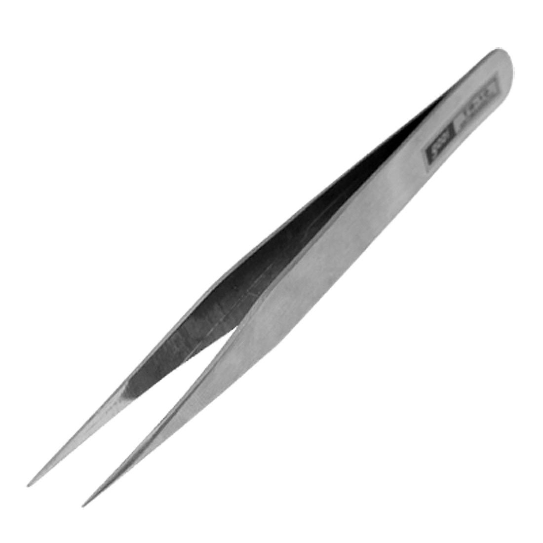Sourcingmap Stainless Steel Watchmakers Straight Tweezers for Crafting Repairing