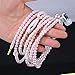 Fashionable Jewelry Pearl Necklace Earphones Headset with Mic Beads 3.5mm In-ear Earbuds wired Headphone for Ipod, Iphone, Android, Blackberry, Mp3 Player And All 3.5mm Audio Devices (Pink)