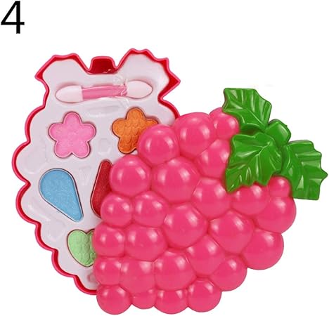 Amazon キッズ お化粧セット メイクセット ぶどう型 おままごと 女の子おもちゃ ごっこ遊び 外遊び おでかけ おもちゃ 3 4 5 6歳 女の子 誕生日 プレゼント 人気 おしゃれ セット 玩具 4 お店屋さん おもちゃ