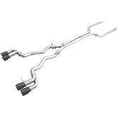 AWE Tuning 18-19 BMW M5 (F90) 4.4T AWD Cat-back Exhaust - Track Edition (Diamond Black Tips) - 3020-43078
