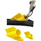 Yellow Loom Tool Kit - Cable Insertion for Bundles from 1/4" to 1" (1 Small Tool + 1 Large Tool)
