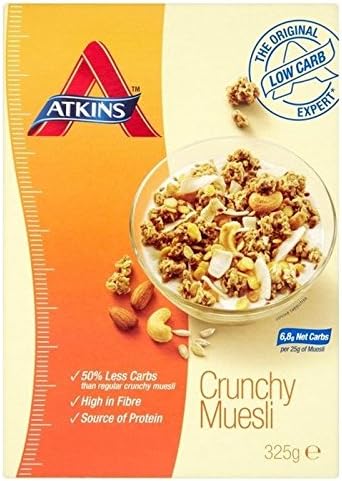 Atkins Day Break Muesli Cereal 325g - Pack of 2