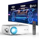 NexiGo WiFi Bluetooth Projector