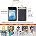 Badge Holder, Life-Mate PU Leather ID Cards Badge Holder Wallet with 3 Card Slots & 20