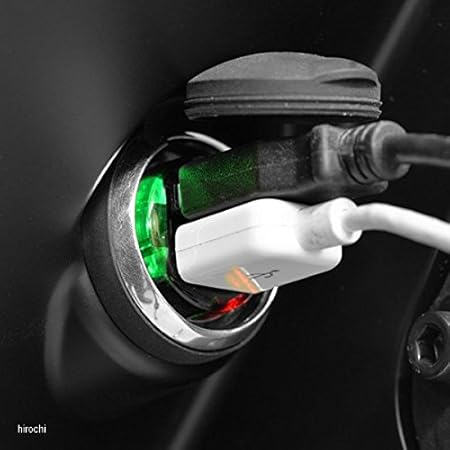 Amazon コソ Koso ハーレーusb アダプター 2ch 2a 21 0843 Ko メーターパーツ 車 バイク