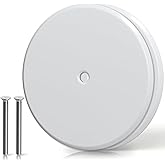 HEIWUKONG 7Inch Clean Out Cover Plate, Cleanout Cover Plate for Clean Plug Access Hole, Round Decorative Cleanout Cover Acces