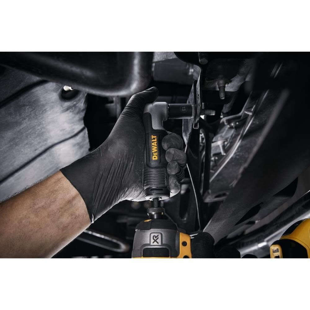 DEWALT FLEXTORQ Right Angle Drive Attachment, 3/8 Inch (DWAMRA38FT)