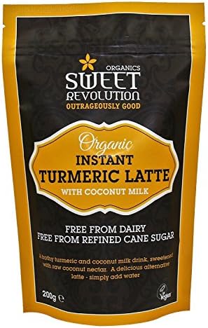 Organic Instant Turmeric Latte - Free from dairy and refined cane sugar