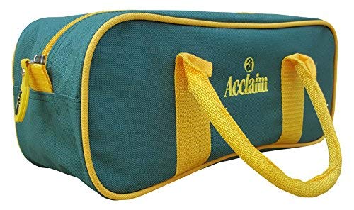 Acclaim Amble Nylon Three Bowl Level Lawn Flat Green Short Mat Locker Bowls Bag (Bottle/Yellow)