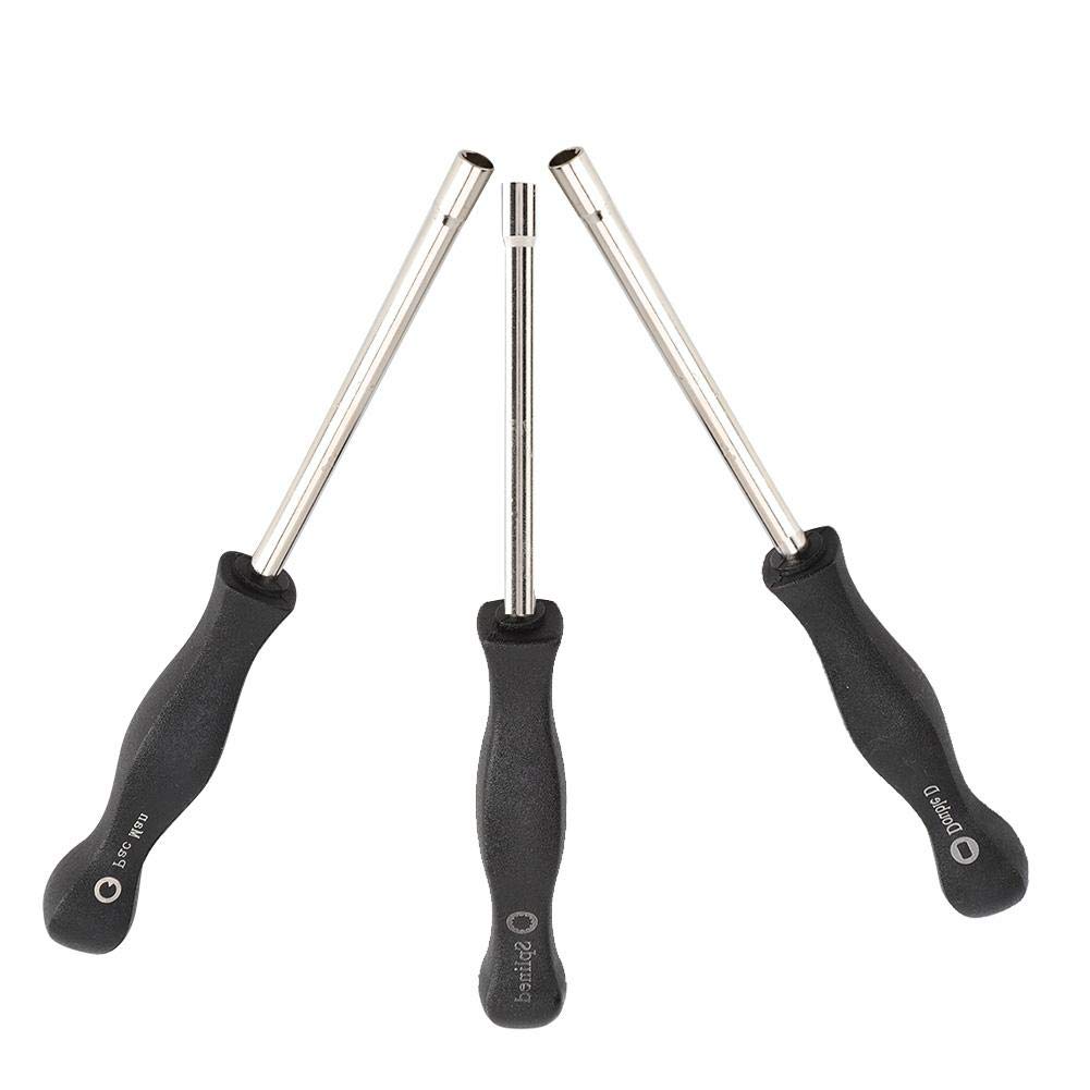 Wifehelper 3Pcs Carburetor Adjusting Tools Carb Tuning Service Screwdrivers Set Useful Repair Kit Splined x1, x1, Double D x1
