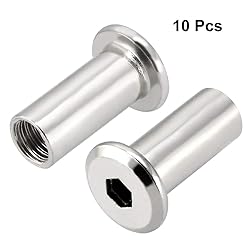 uxcell M8x22mm Hex Socket Head Insert Nut Screw