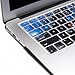 Funut Silicone Keyboard Cover Skin for for MacBook Air 13 Inch A1466 / A1369 Release 2010-2017 & MacBook Pro 13/15 Inch(with or w/Out Retina Display, 2015 or Older Version), Marvel 1