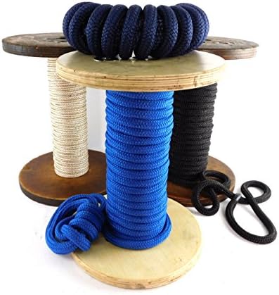 Fms二重三つ編みナイロンロープ 100 強力な編組ナイロンコードfor Yachts ドックライン アンカーロープ Mooring Lines アウトドアgeneral Purpose Made In The Usa 1 4 Inch X 100 Feet ホワイト Fms Dbn 0 25 100 White Denuo Steen Nl