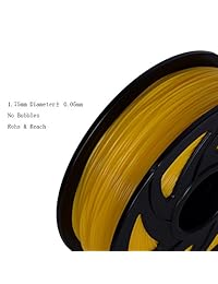 Lee Fung Pla filamento de impresión 3d dimensional Precisión +  2.2 lb carrete material de bricolaje herramientas (amarillo)