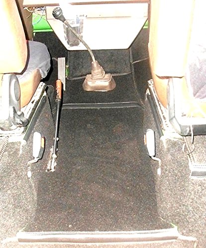 T3 Bus Diesel Auto Teppich Komplettes Set Schlingenware Schwarz