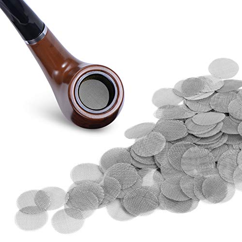 200 PCS 5/8 Pipe Screens, 100 Stainless Steel Pipe Screen, 0.625 inch