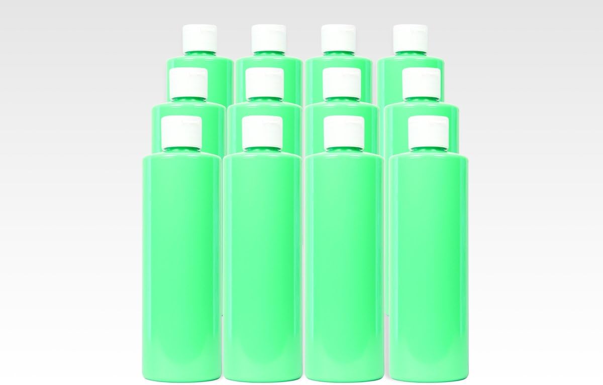 16Oz Washable Neon Uv Glow Paint - Green