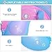 Waitiee Baby Free Swimming Inflatable Swimming Float Ring Children Waist Inflatable Floats Swimming Pool Toys for Bathtub and Pools Swim Trainer of 6-30month (Purple, Large)