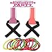 HoFire Bachelorette Party Games Willy Pecker Hen Night Girls Night Out Party Games Favor Headband Dick Head Ring Toss Hoopla Game Set (2pcs) (Style1, 2Pcs)