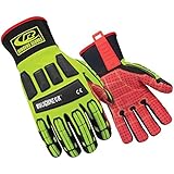 Ringers R-267 Roughneck Heavy Duty Work Gloves, Impact-Resistant Gloves, Large
