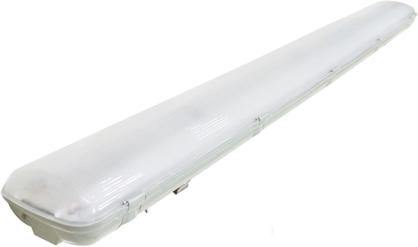 KERI Lighting LED Vapor Tight 4-ft. 36-Watt 5700K Color Temp IP65 3-Stage Dimming Fixture